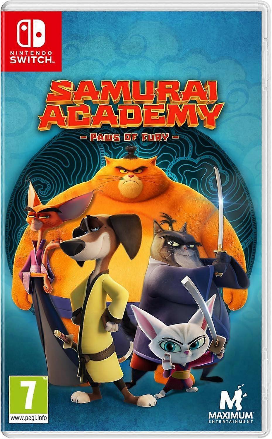 Samurai Academy Paws of Fury Switch Game