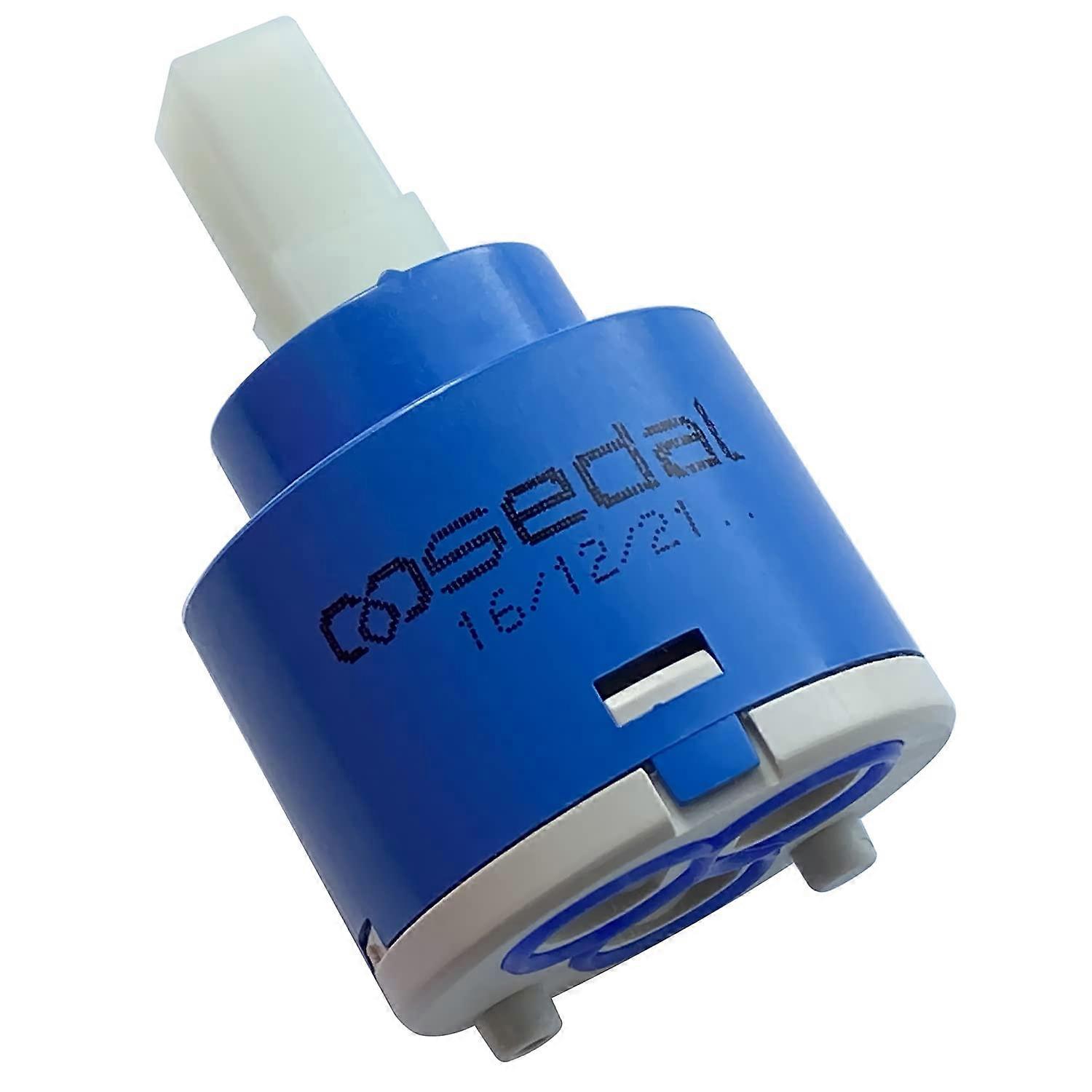 Faucet Cartridge Replacement 40mm Ceramic Disc Single Handle for Kitchen Bathroom Leak Control