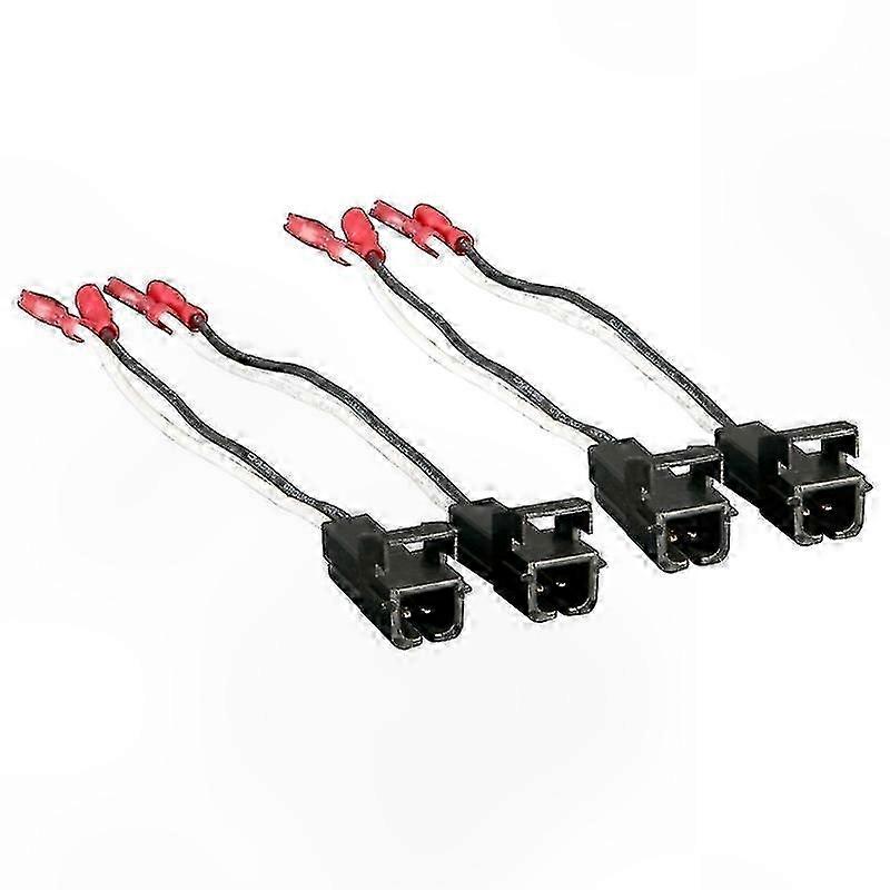 4-Pack Car Speaker Wiring Harness Connectors Replacement for 72-4568