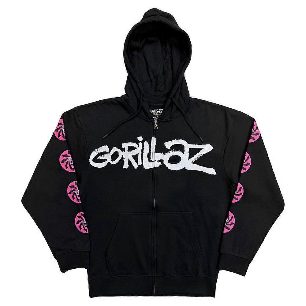 Gorillaz Repeat Pazuzu Zipped Hoodie