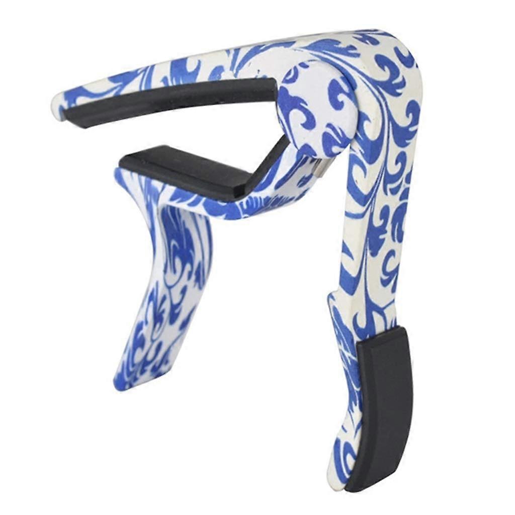 Guitar Capo Quick Change for 6String Acoustic Electric and Ukulele with Fast Release Clamp