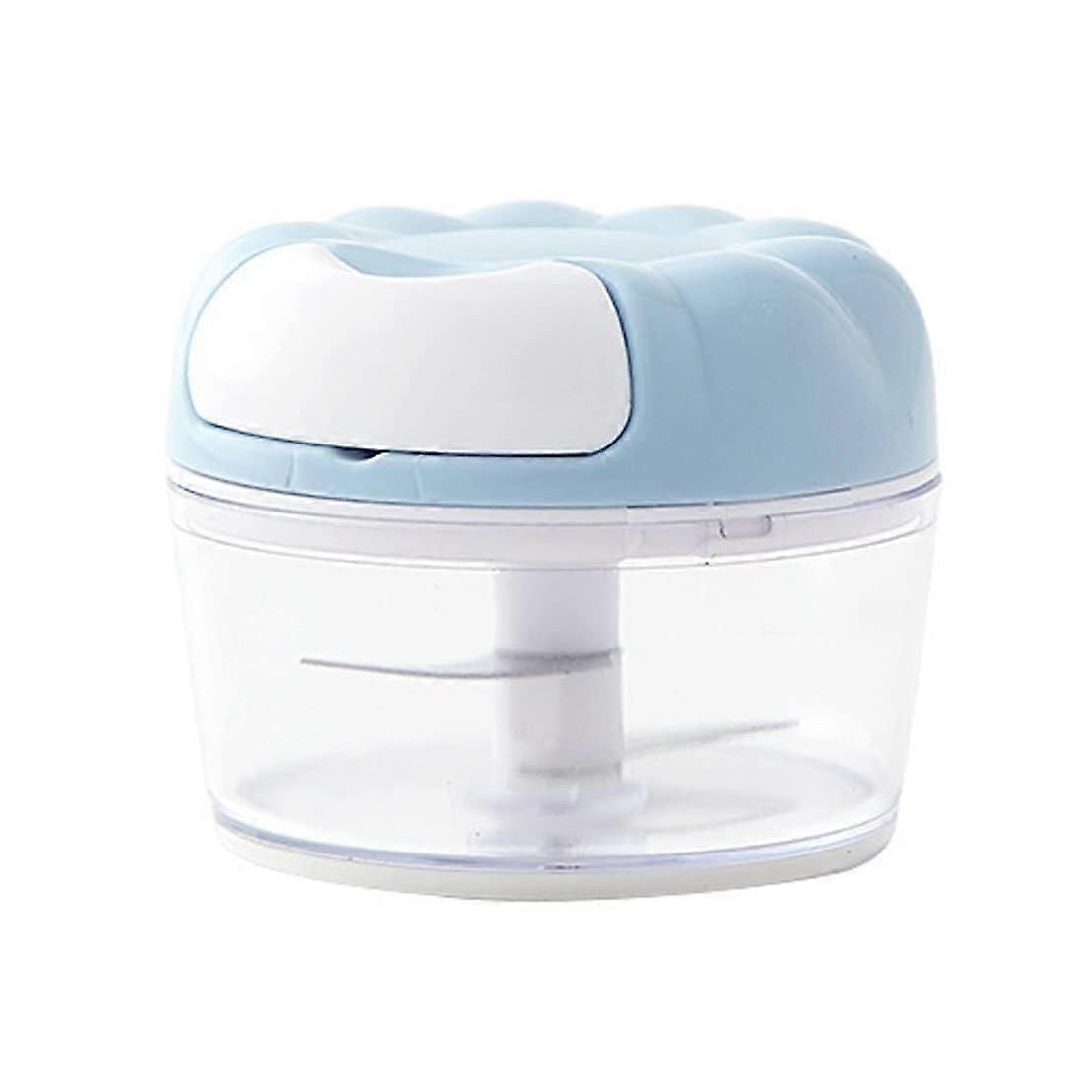 Mini Vegetable Chopper Manual Garlic Crusher Quick Pull Compact PalmSize Detachable Easy Clean