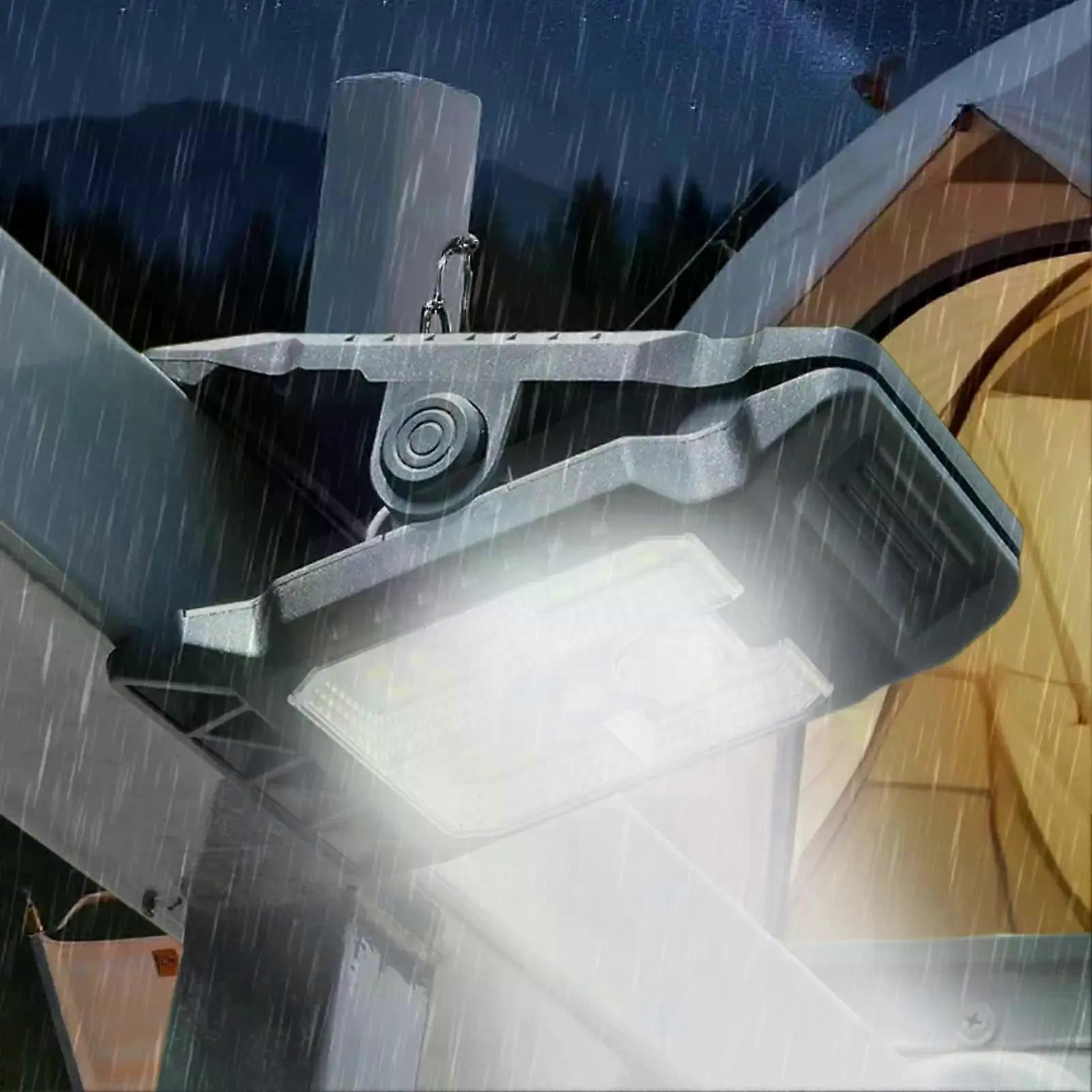 Clip on Solar Motion Lights Motion Sensor Solar Lights Clip on Waterproof Security Lighting for Gate Patio Deck Backyard Camping