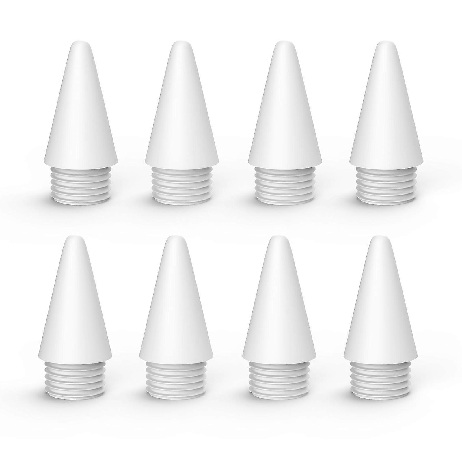 8 Pack Stylus Pen Replacement Tips for Fast Charging iPad Pencil AWhite  Sensitivity