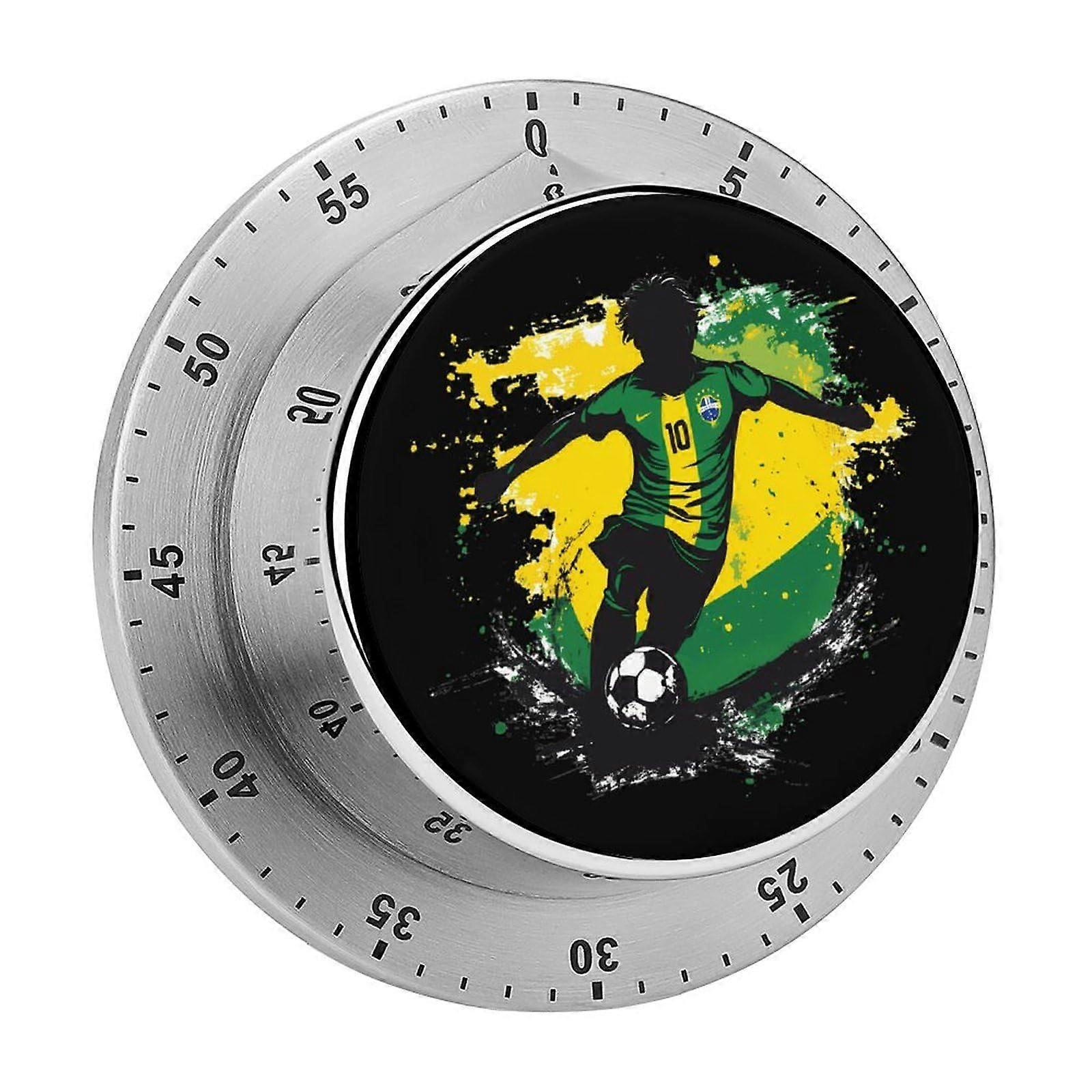 Kitchen Timer 60Min Countdown with Loud 70dB Alarm, Magnetic Base, No Battery Needed