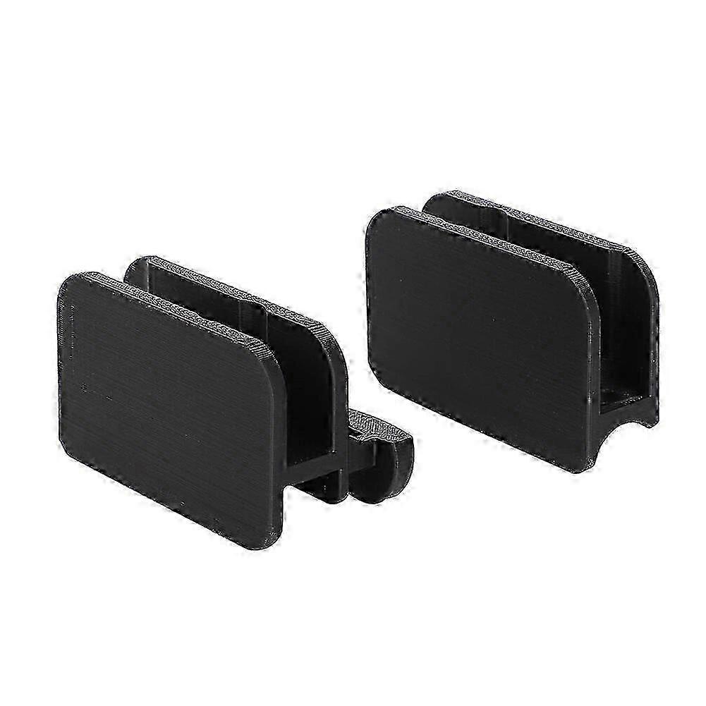 2pcs For Jeep Sunrider Soft Top Front Side - Bow Latch Replacement Kit Both Sides Black