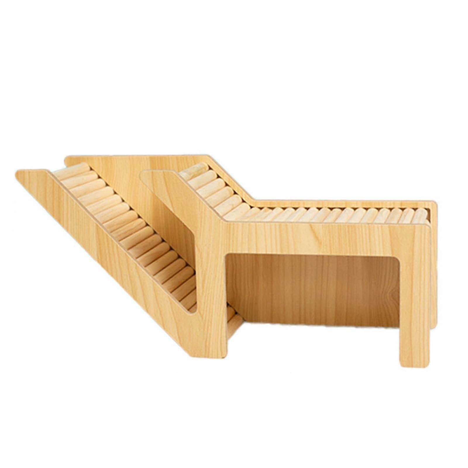 Hideout Platform for Hamster with Climbing Ladder and Tunnel Accessory