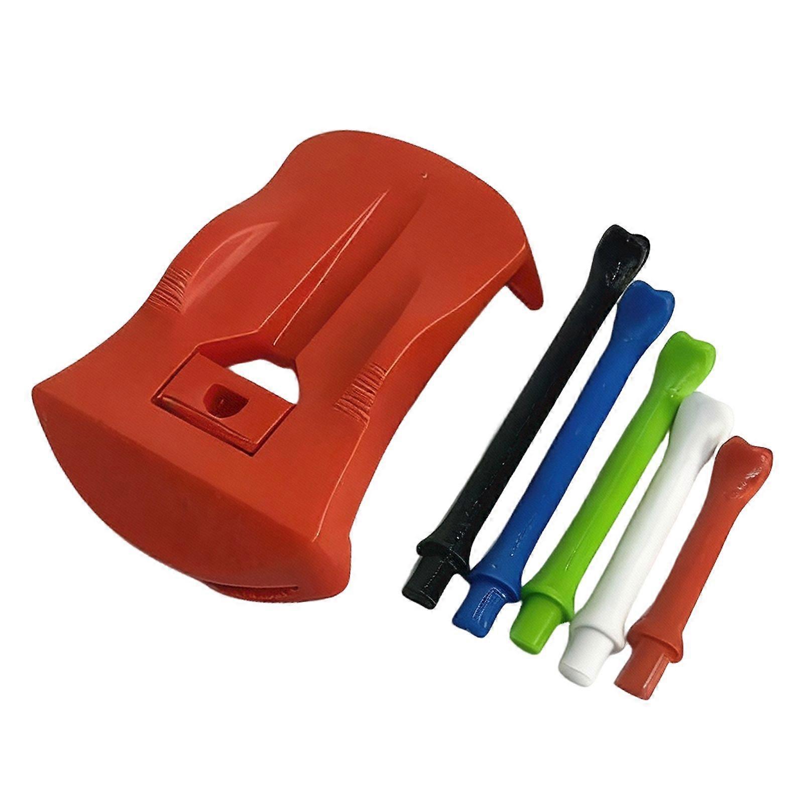 Turf Tee Base Set with Golfs Tees Quick & Easy Ball Setup for Golfs Lover