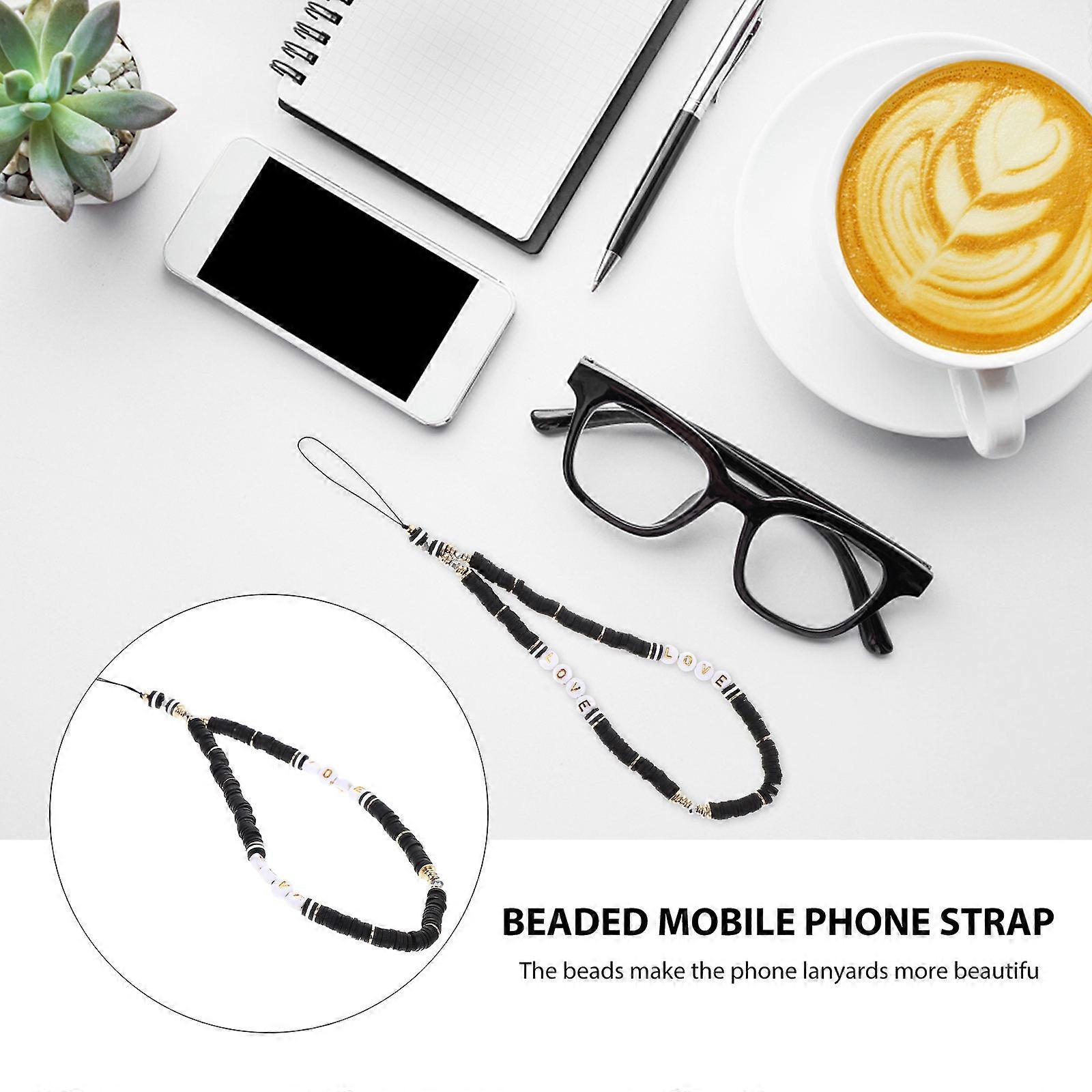 Mobile Phone Charm Phone Beads Strap with Anti-Lost Function