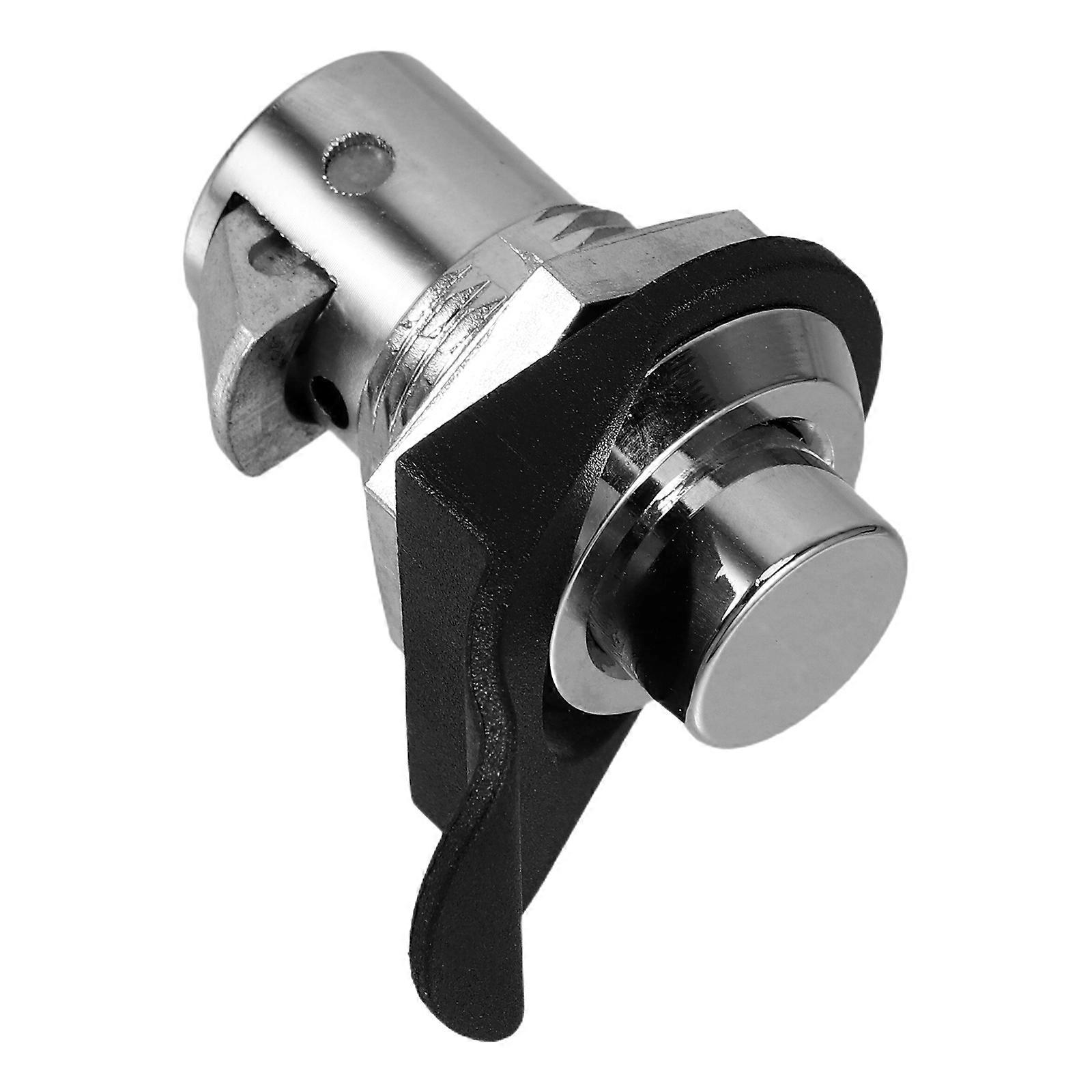 Cabinet Button Lock Zinc Alloy Push Type for Electrical Boxes