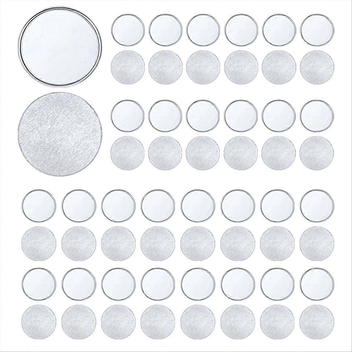 Sublimation Blank Aluminum Stickers DIY Button Badge Kit