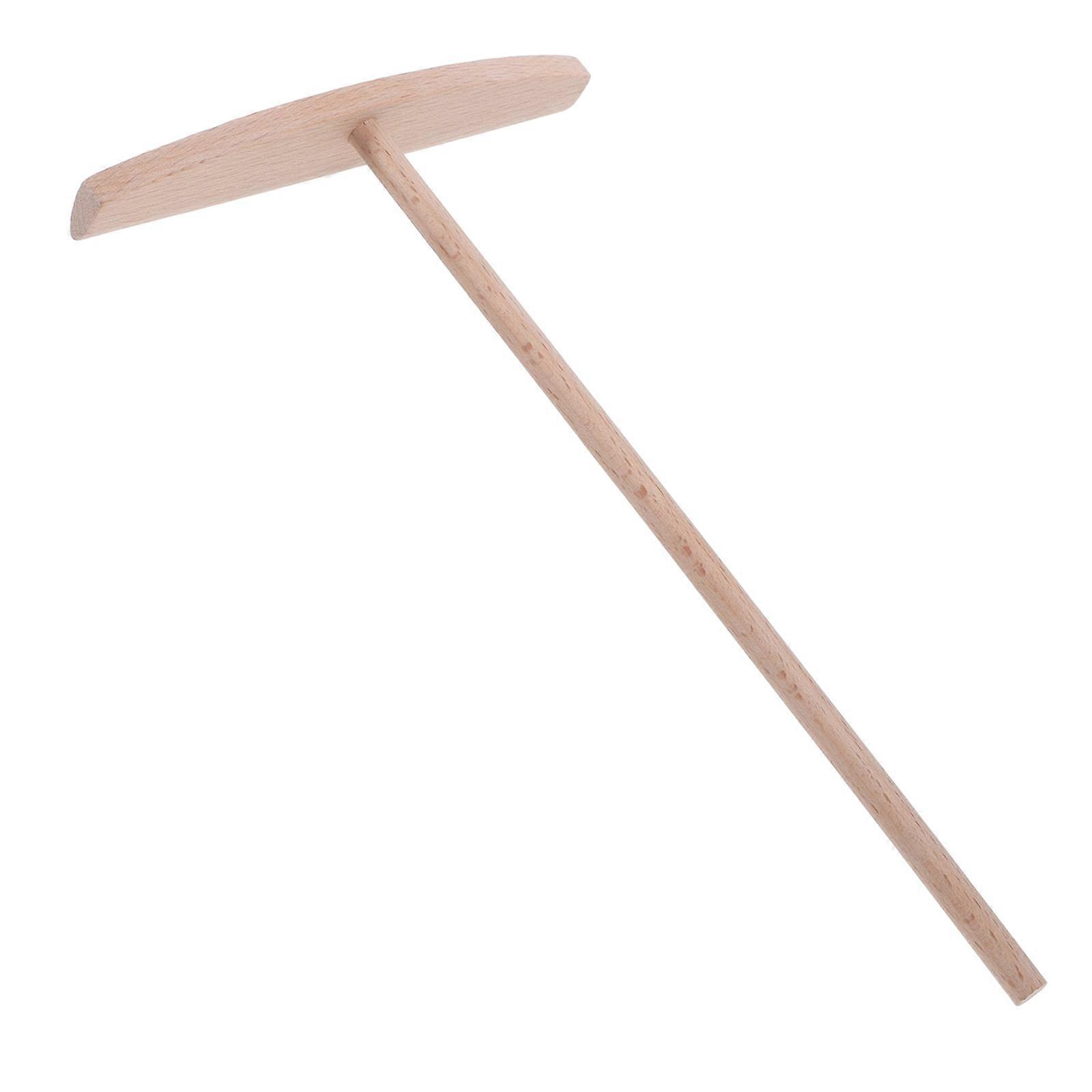 Crepe Maker Tool for Kitchen Solid Wood Pancake Spreader Stick