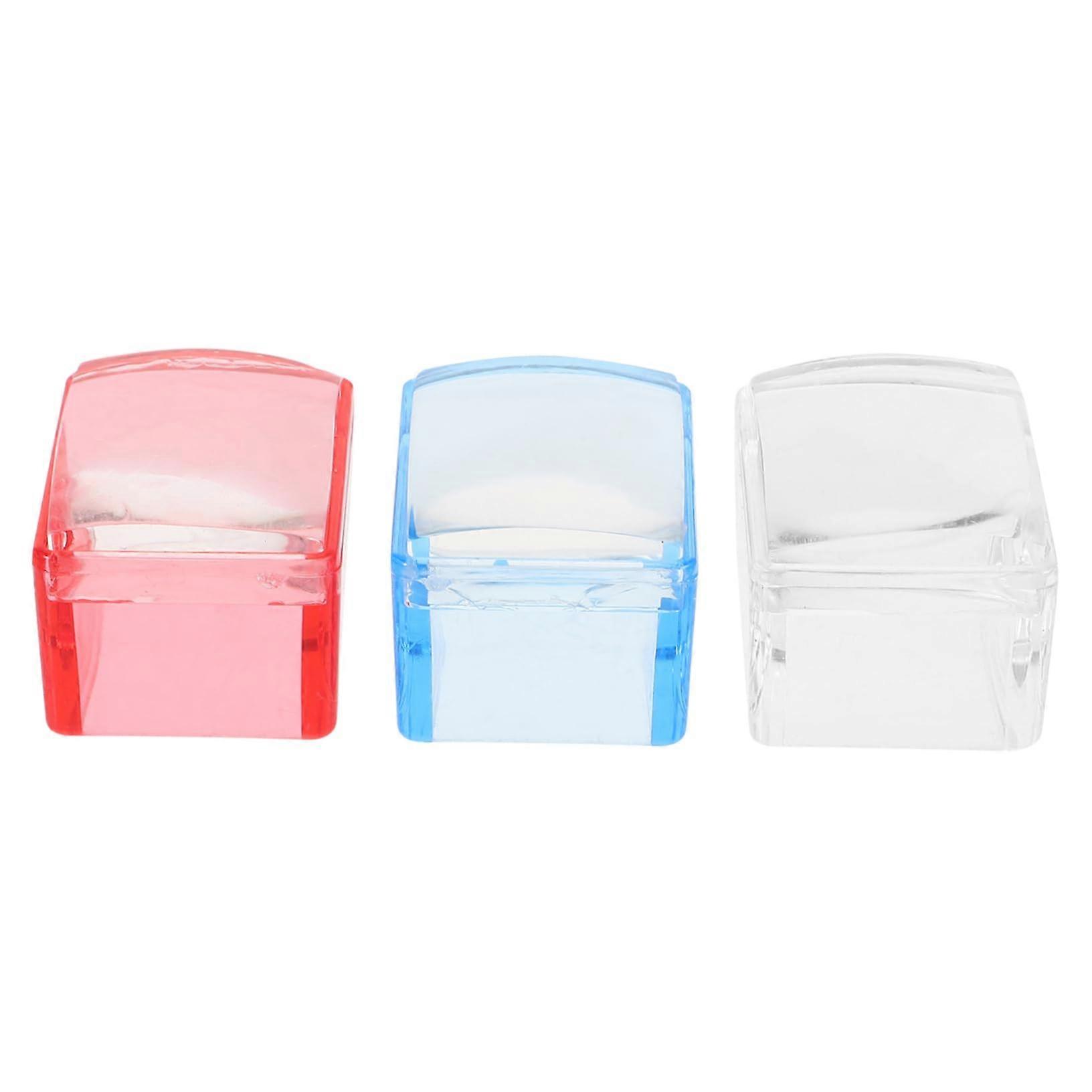 Nail Stamper Kit with Transparent Plates for Precise Pattern Transfer, 3 Sets Beginner and Pro
