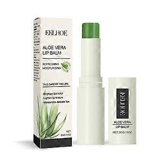 O bálsamo labial de aloe vera hidrata e repara profundamente os lábios secos e rachados, deixando-os macios e flexíveis.