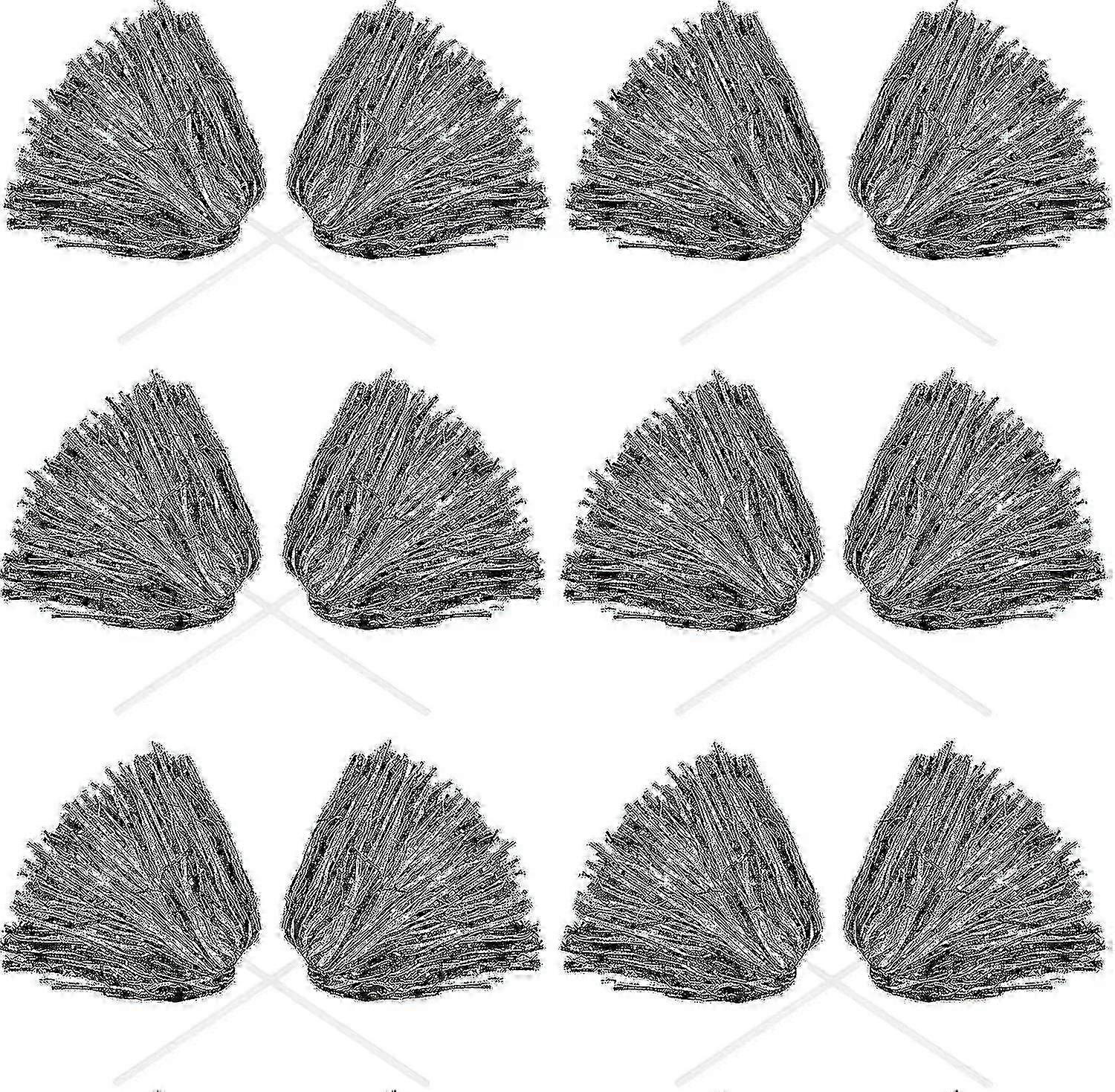 24 Pack Metallic Cheerleading Pom Pom 12 polegadas Cheerleader Pom Poms Com Batuta