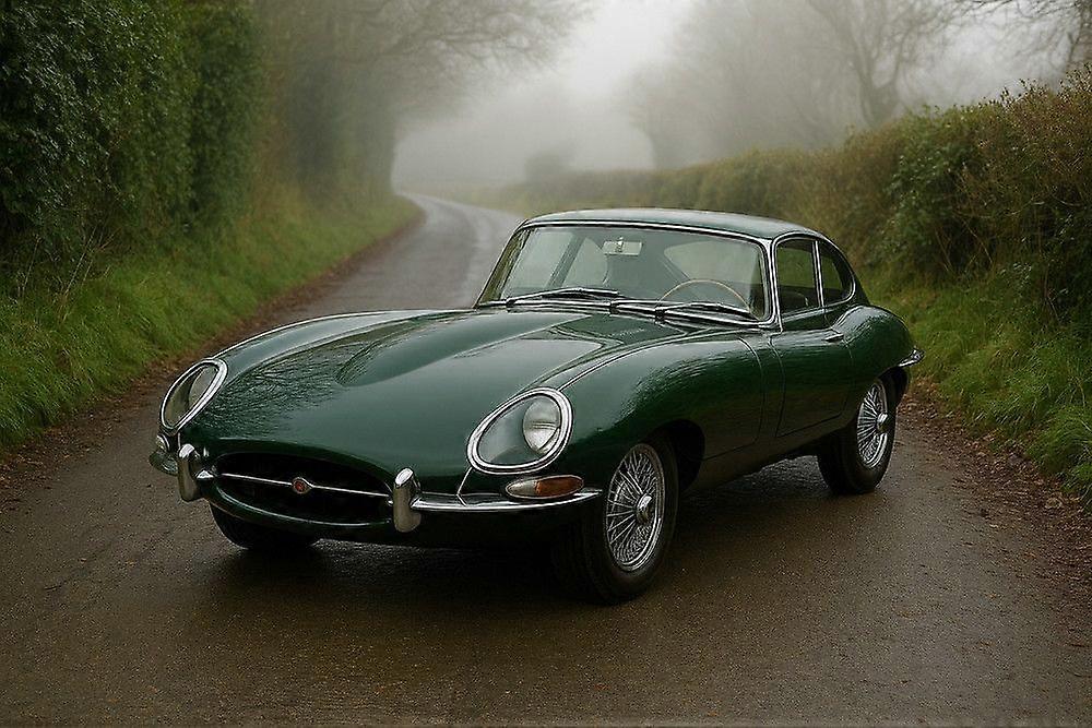 Jaguar E Type Jigsaw Puzzle Brain Teaser G2747