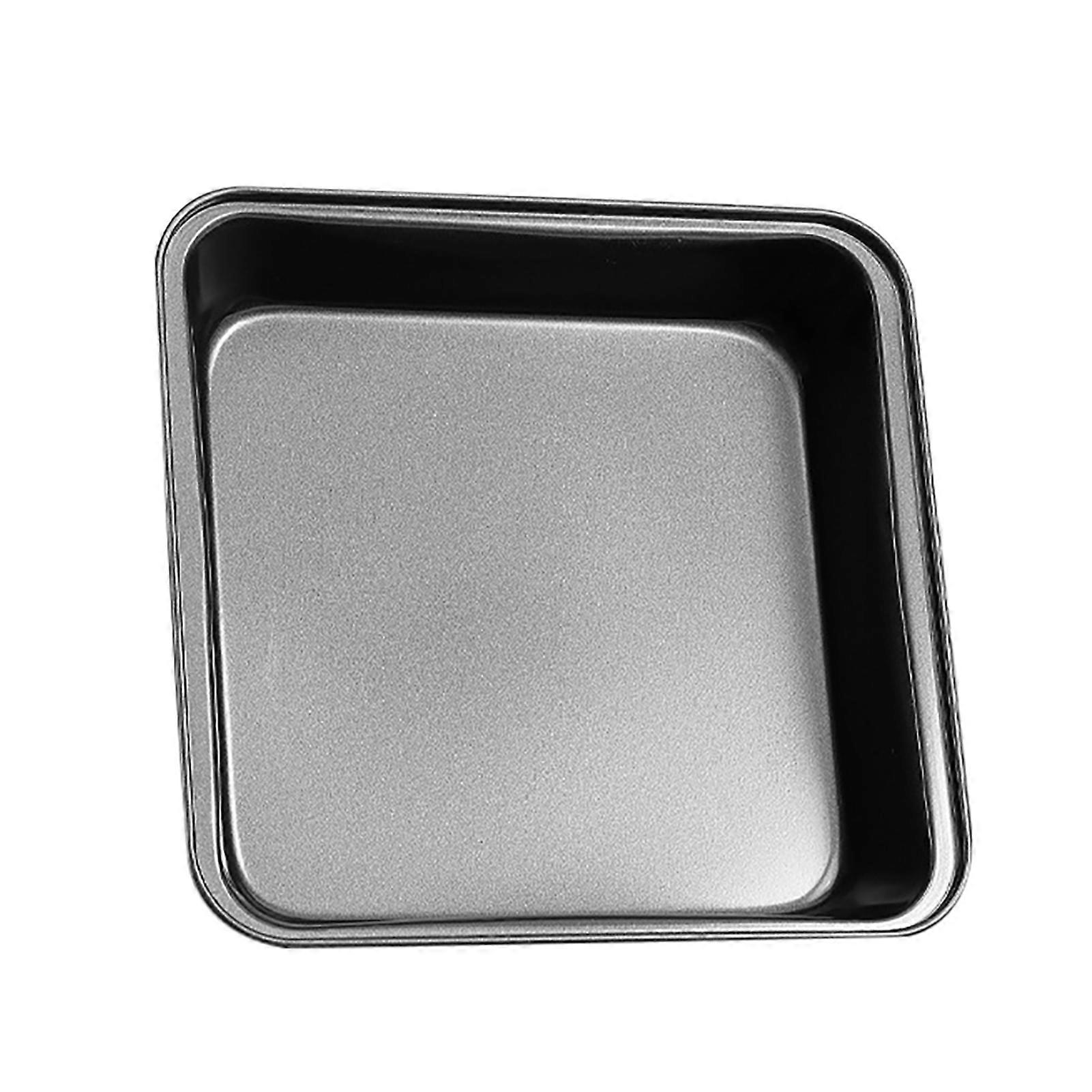 Carbon Steel Square Cake Pan for Multi Scene Use Practical Function