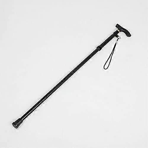 Adjustable Walking Stick with Foldable Telescopic Design, Lightweight Cane for Elderly Recovery