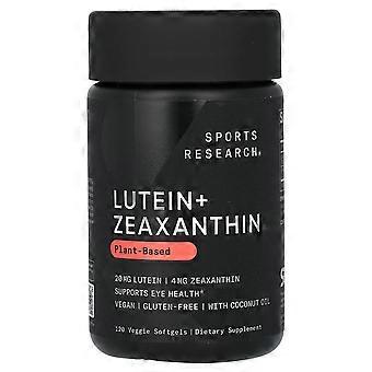 Sports Research, Lutein + Zeaxanthin with Coconut Oil, 120 Veggie Softgels