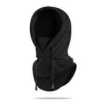 Cagoule polaire pour hommes et femmes, cache-cou chaud d’hiver, cagoule coupe-vent et résistante au froid pour le cyclisme, le ski, la moto (taille unique)