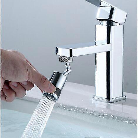 Faucet Adapter, Removable Universal Splash Filter, 720 Degree Rotation -