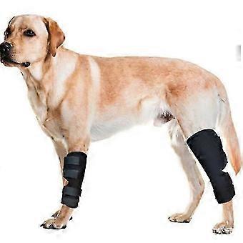 SHVY - Par de Órteses para Patas Traseiras de Cães: Super Suporte com Inserções de Mola Metálica Dupla para Estabilizar as Patas Traseiras do Cão, Auxiliando Cães com Lesões, Entorses e Articulações.