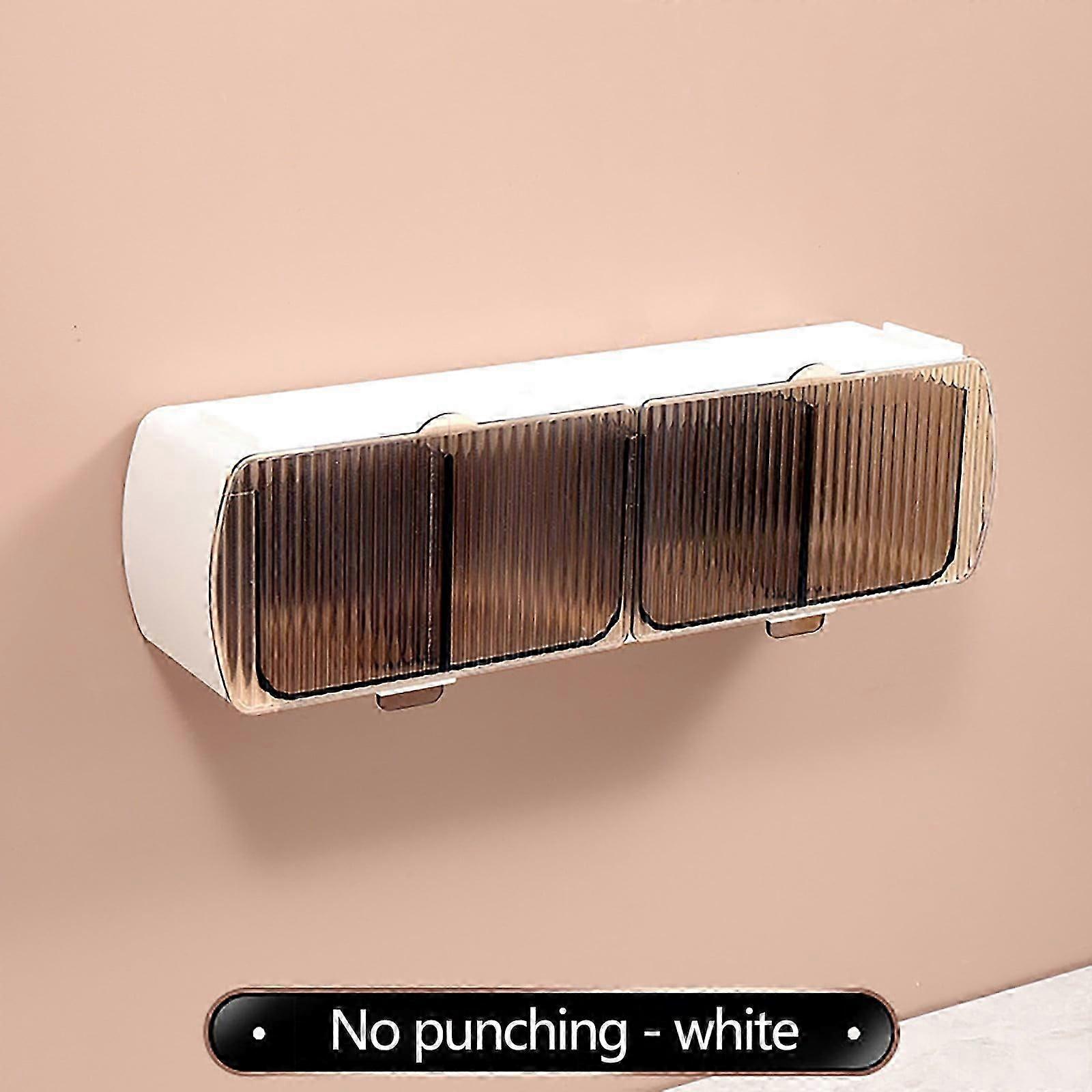 4-Compartment Condiment Set | 2-Module Organizer Rack with Removable Boxes | Kitchen Storage
