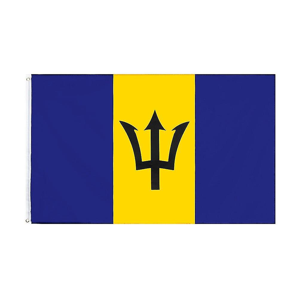 90x150cm Barbados Flag For Decoration