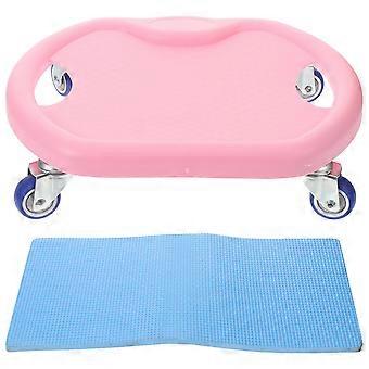 1 Set Abdominal Sliding Disc with Roller  Workout Sliders Disc Abdominal Training Equipment