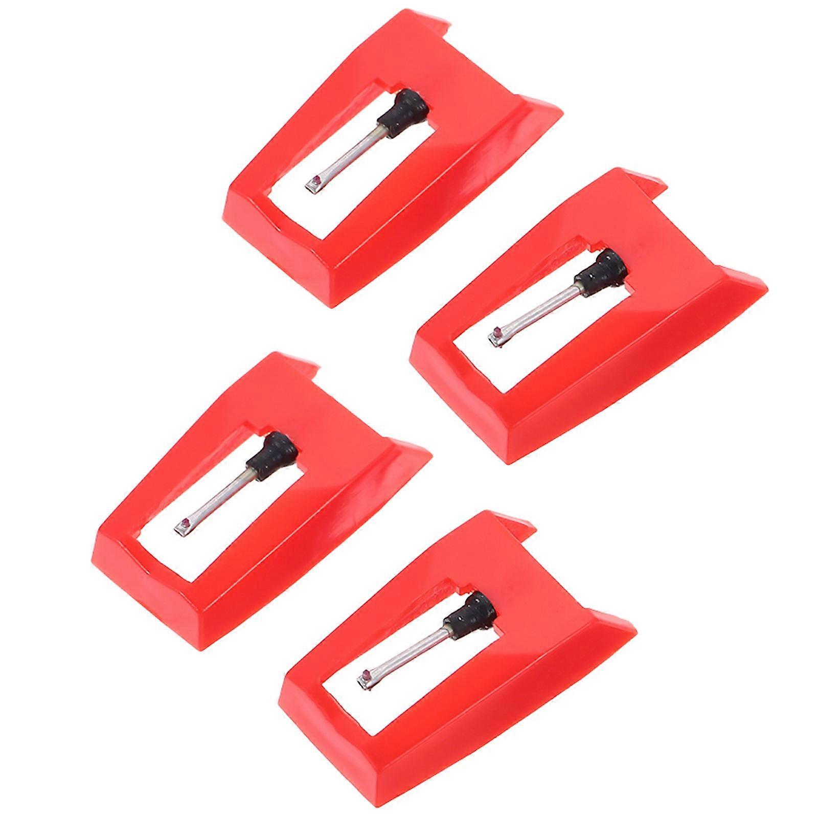 4pcs Record Player Needle Replacement Phonograph Gramophone Stylus Accessory