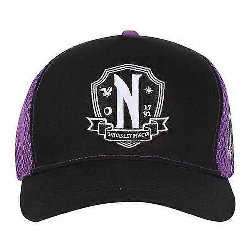 Wednesday Nevermore Logo Baseball Cap