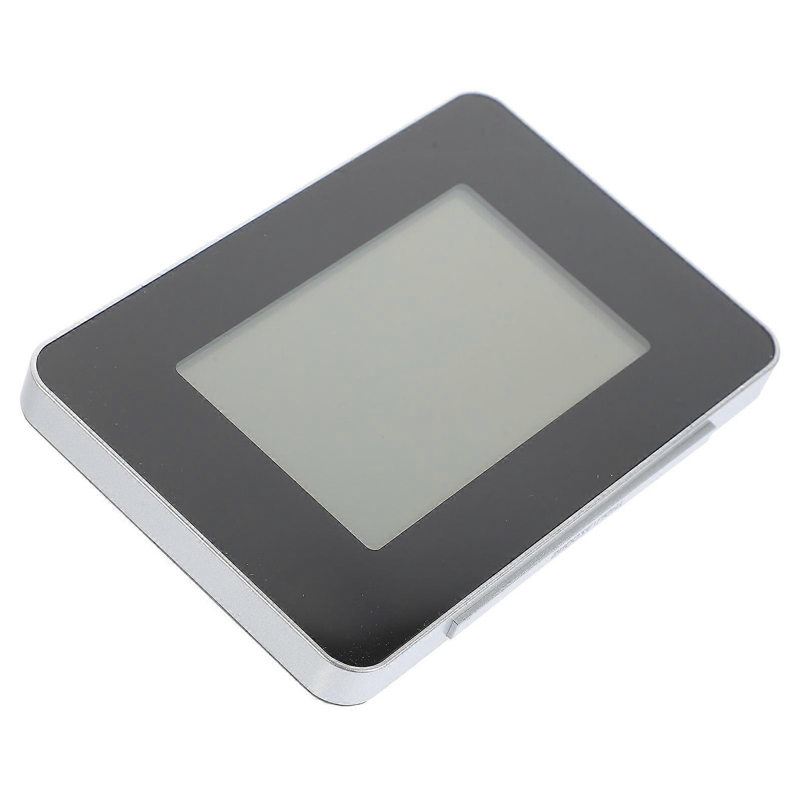 Weather Clock Featuring Electronic Alarm Multi-Function Weather Clock