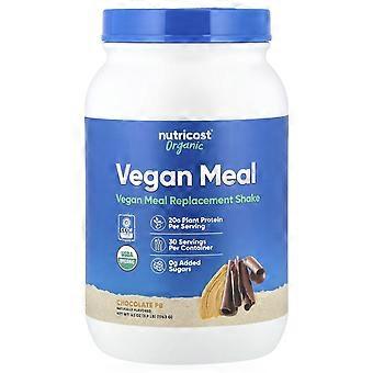 Nutricost, Refeição Vegana Orgânica, Chocolate com Pasta de Amendoim, 1,763 kg (3,9 lb)