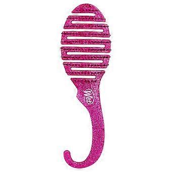 Wet Brush, Shower Detangler® Brush, Pink Glitter, 1 Brush, 3-Pack