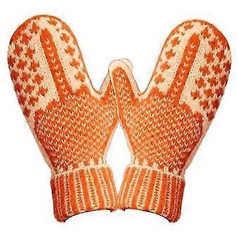 Die frechen Fäustlinge | Kuschelig gestrickt mit verstecktem Mittelfinger, handgestrickte, warme Winterfäustlinge für Damen