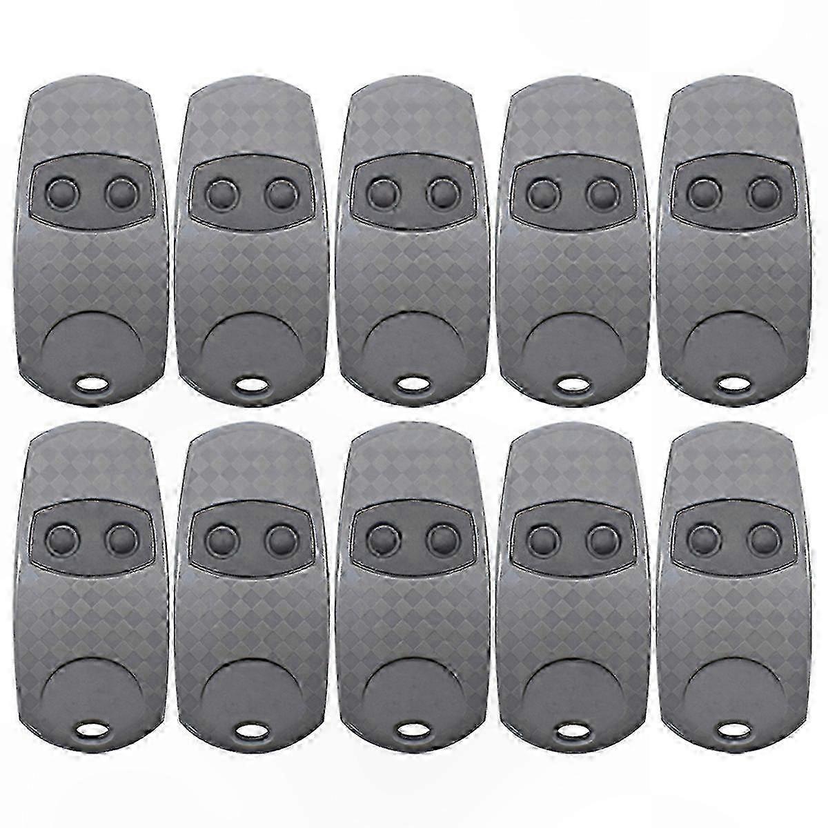 10-Pack 433.92MHz Gate and Garage Door Remote Control with Copy Function compatible withUniversal Compatibility