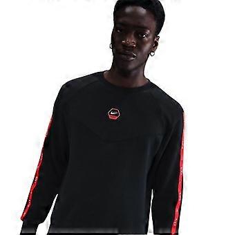 Moletom Nike Masculino com Gola Redonda e Mangas Raglan