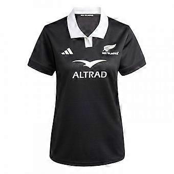 Camiseta de rugby de manga corta Adidas para mujer/señorita All Blacks