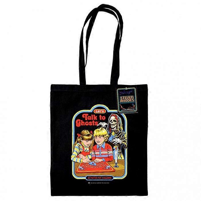 Steven Rhodes Let's Talk To Ghosts Tote Bag
