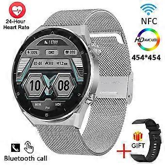 Business Watch For Adult Smart Watch Sports 454*454 Screen NFC Access Control Smartwatch Waterproof Bluetooth Call Clock