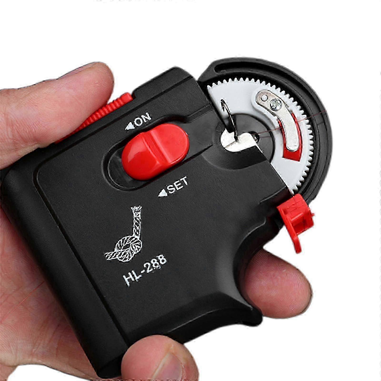 Electric Automatic Fish Hook Tier Machine Tying Device Tie Knot Fishing Hook