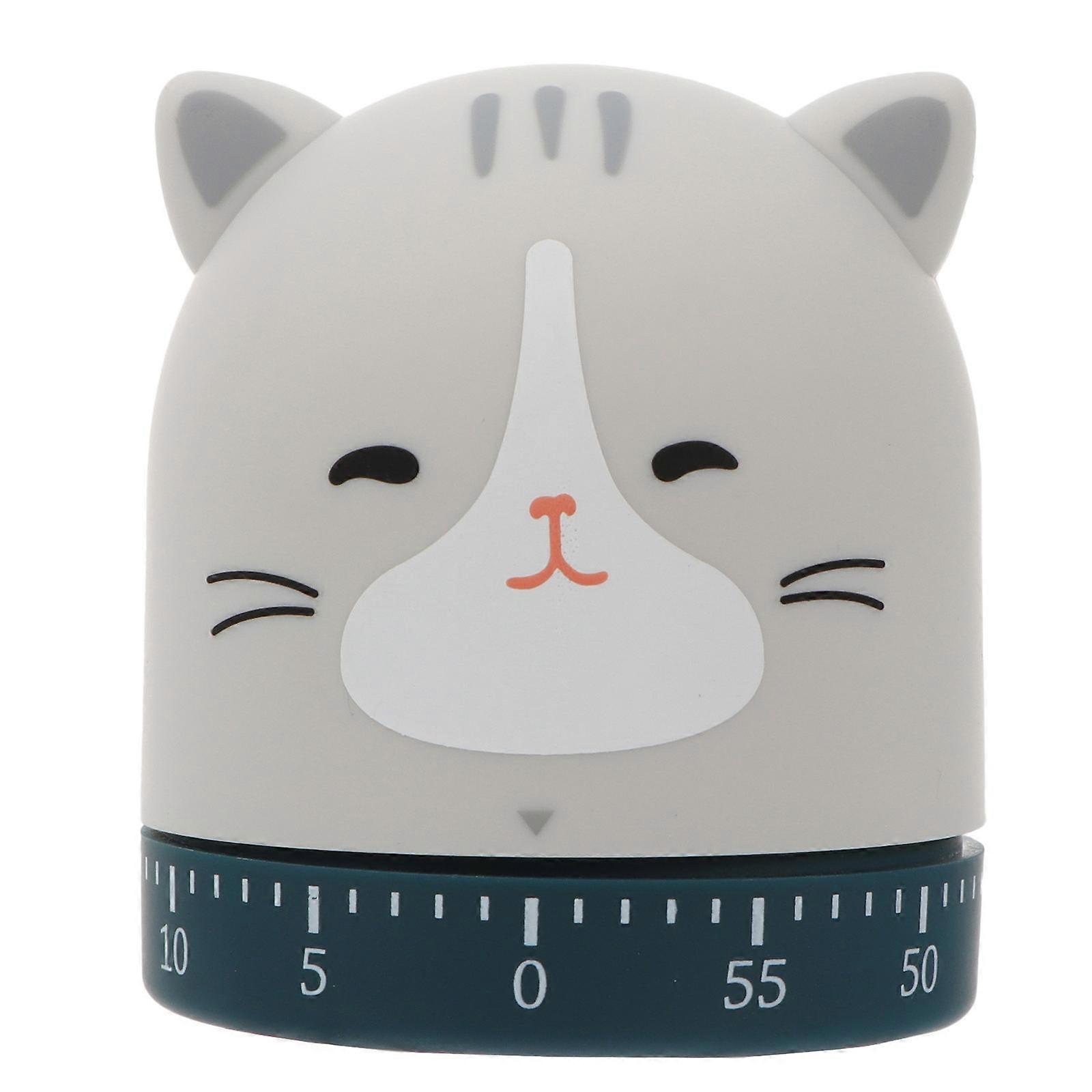 Cartoon Kitchen Timer Manual Mechanical Baking Cooking 60 Minute Timer