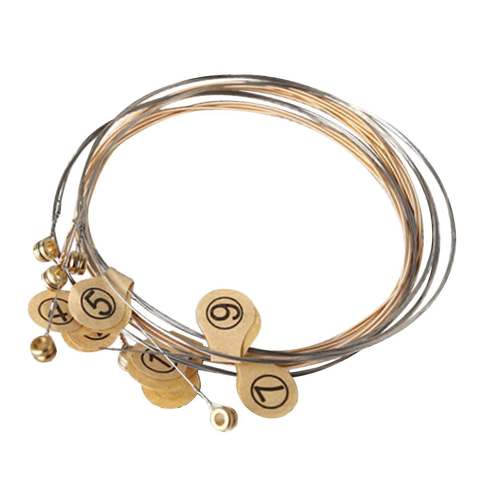 Guitar Strings 7Pcs Classical Guitar String Set Strings 7-String Laya Strings suitable for Acoustic Folk Gui