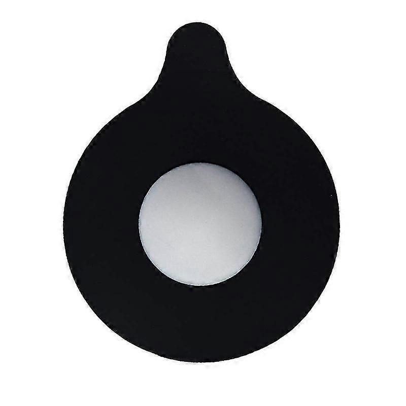 Round Shape, Silicone Water Stopper Plug with Suction S, Black