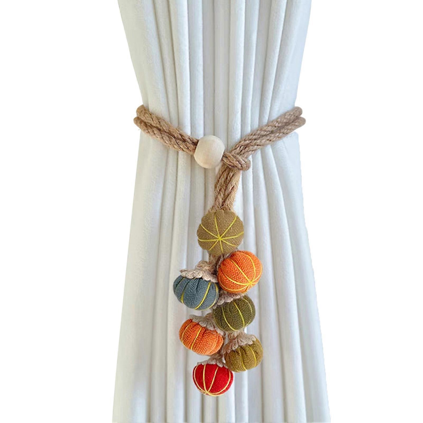 Fruit Vegetable Decorative Drape Window Curtain Holder Accessories