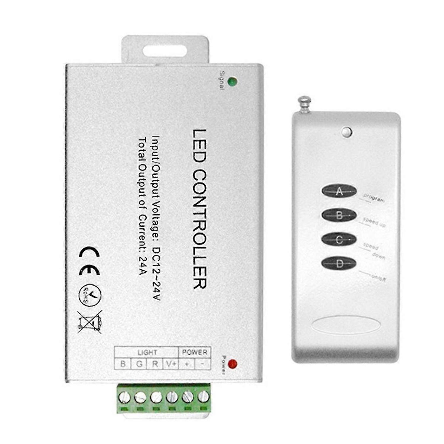 12A LED Controller 4 Key RGB Controller Wireless RF Module Dimmer Dimming System for RGB Strip Light