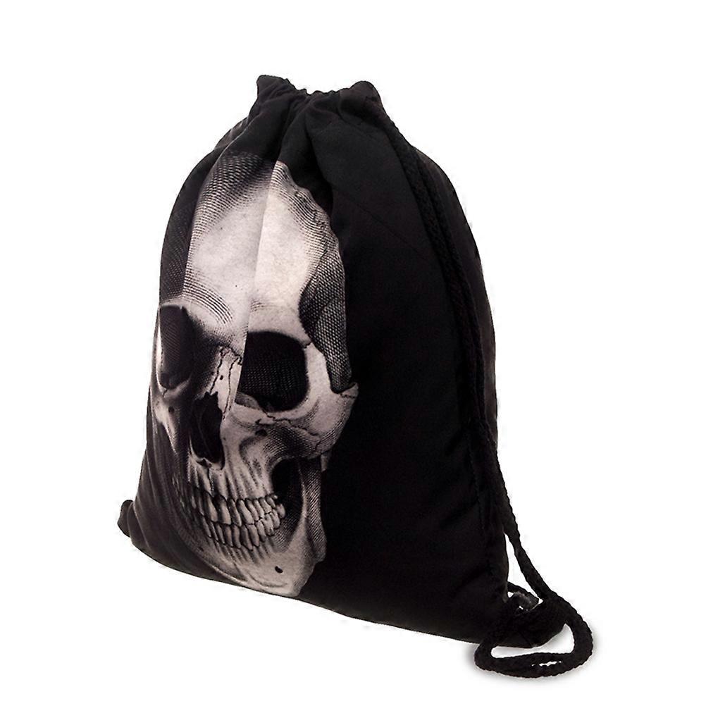 3D Printing Bags Drawstring Backpack for Stuff Holding Spacious Black