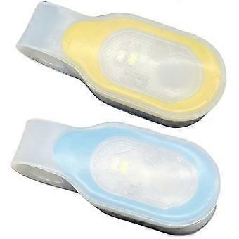 Lot de 2 lampes de poche LED mains libres à clipser pour la sécurité et les soins infirmiers