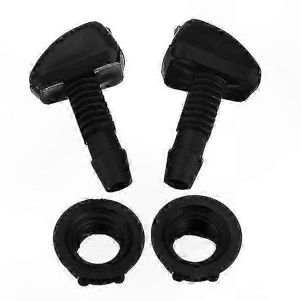 Universal Windshield Washer Nozzle Set compatible with Vehicles - 10 Pieces