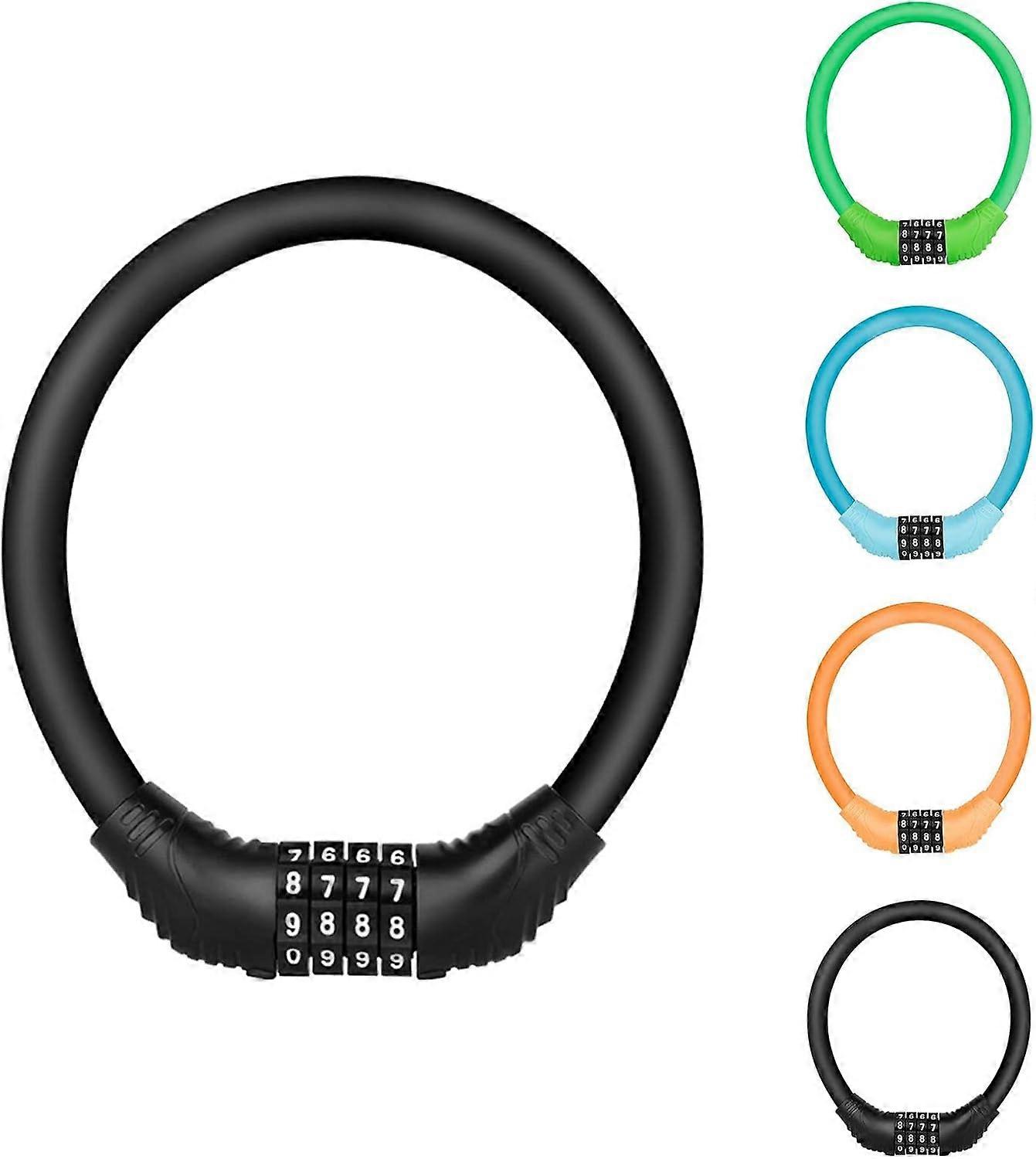 Bicycle Lock with Numbers, High Security Level Chain Lock